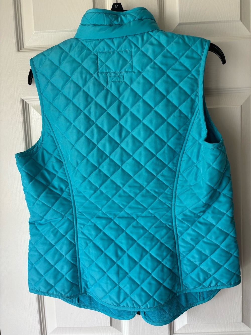Van Heusen Women’s Quilted Turquoise Blue Vest - Picture 4 of 5